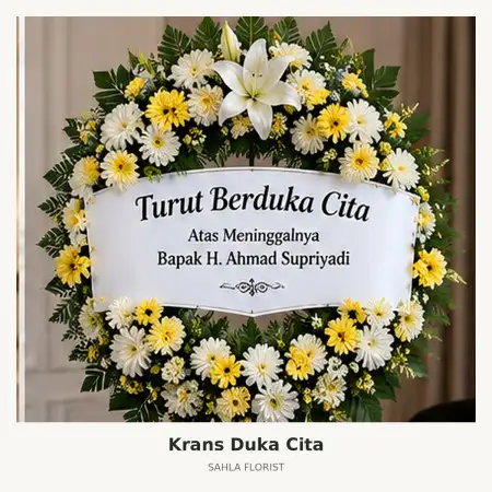 Krans Bunga Duka Teluk Sampit